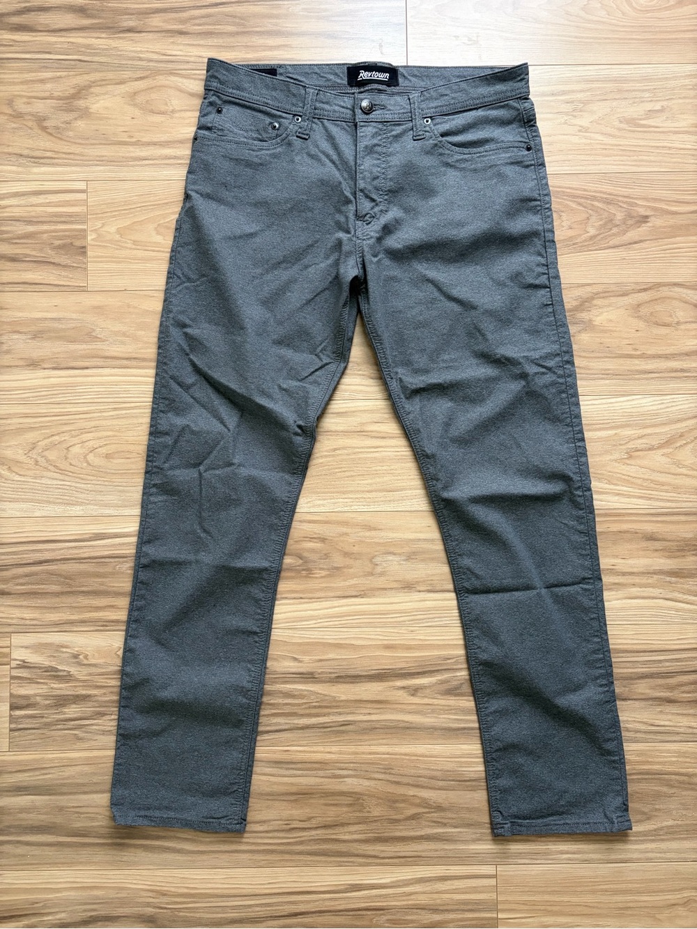 Men’s Tech Jeans- Revtown Decade Denim - Sharp - 33x32 - Gray